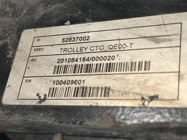 25 Ton, Konecranes, electric hoist with trolley, 575 V., 60 Hz, 2019 - Image 7