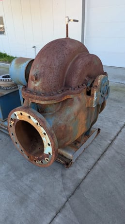 11000 GPM @ 64' TDH, Pentair Aurora #411-BF, Centrifugal Pump, Horz., 1-Stage, Split Case, 14" x 16" x 18" - Image 3