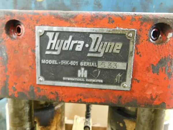 Hydraulic Crimper, Hydra-Dyne #IHK-601, rebranded from Imperial Eastman K-601, intl havester hydraulic pump - Image 5
