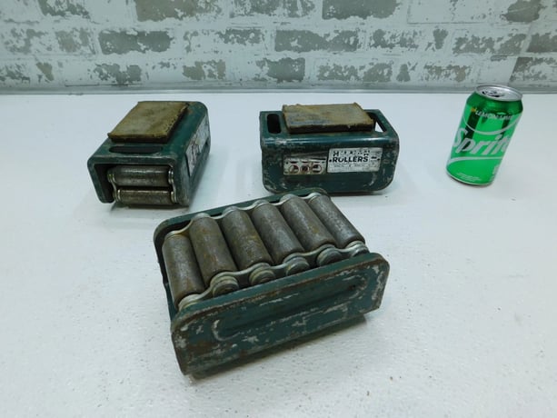 Rollers, Hilman #2-SP, Rollers, 2 Tons, Swivel Padded Top, 3 Qty. Used - Image 8