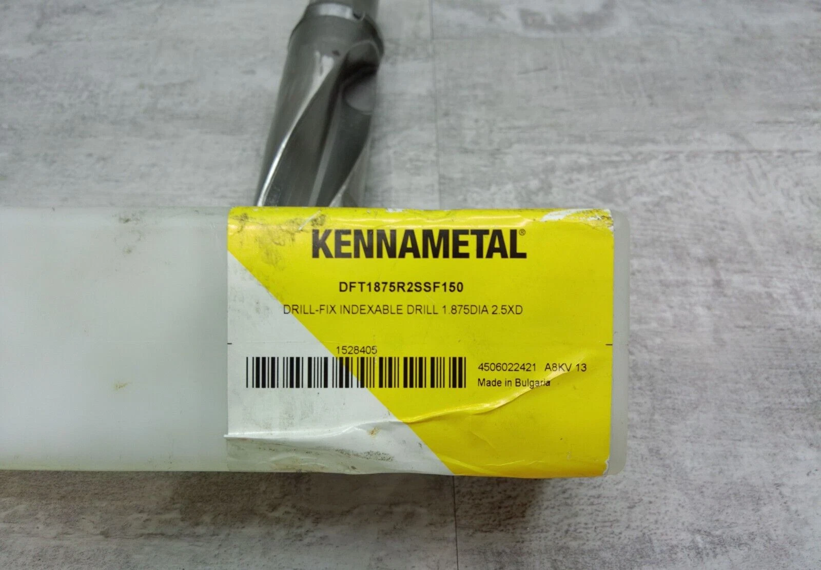 Kennametal #DFT1875R2SSF150, Drill-Fix indexable drill, 1.875" diameter - Image 2
