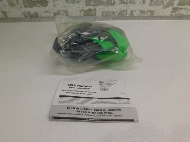 MSA #10150190-SP, Workman Safety Harness, Size SXL, w/Manual, New - Image 5