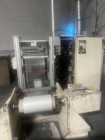 Independent Machine Co. #MSDTS, 16" wide duplex turret slitter rewinder, shafted unwind - Image 6