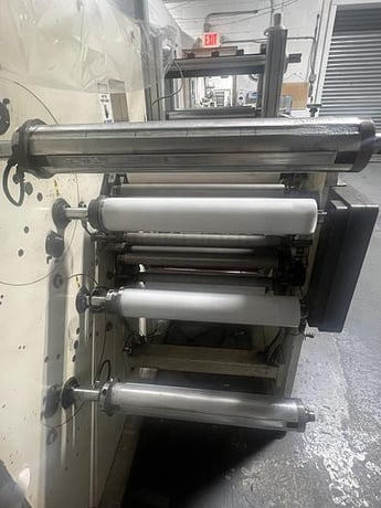 Independent Machine Co. #MSDTS, 16" wide duplex turret slitter rewinder, shafted unwind - Image 10