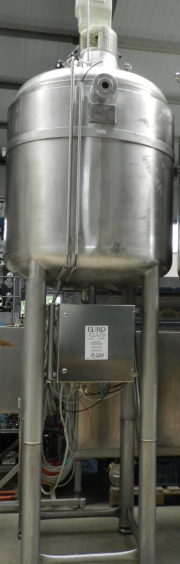 BINDER melting tank 1,000 liters - Image 2