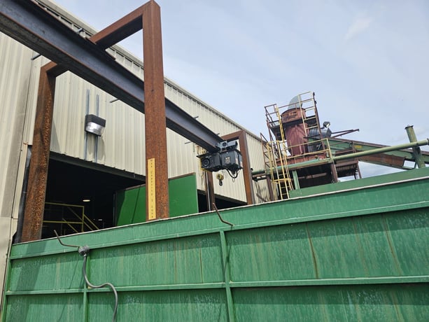3 Ton, R & M #Spacemaster-SX, overhead crane, 31'2" lift height, 1PGG enclosure, 2017 - Image 1
