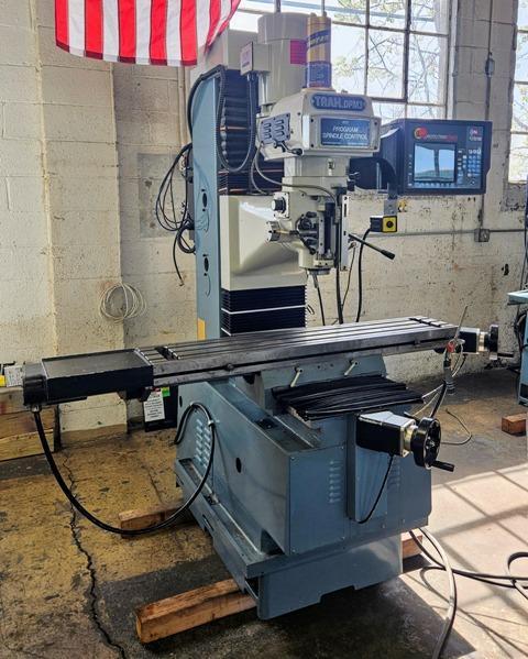 Southwestern Industries #Trak-DPM-SX3P, 10" x50"tbl., 5 HP, 31" X, 17" Y, 23.5"Z, 40-5000 RPM, #40, Prototrak - Image 1