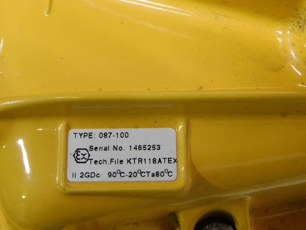 Kinetrol Spring Return Double Acting Actuator 087-100, 087-020 - Image 5