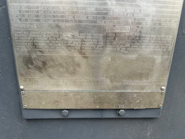 400 HP 720 RPM General Electric, Frame P309, WPIBB, 2300 Volts - Image 1
