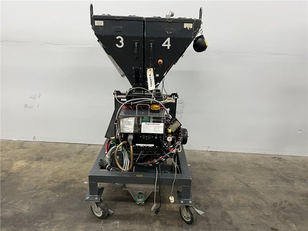 Maguire #WSB-220CF, 3 component gravimetric blender, 1000 lb/hr, loader Control - Image 2