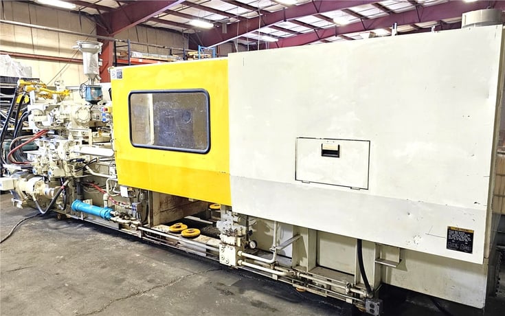 390 Ton, 41 oz., Toshiba #ISG-390, horizontal injection molder, 28.7" x 28.7" tie bar spacing, 49.2" - Image 10
