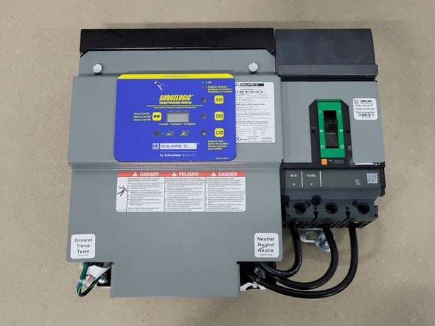 Square D #HL2IMA12C1, surge protector device, 120 KA, 208Y/120 VAC, 4W, 3 phase, new - Image 3