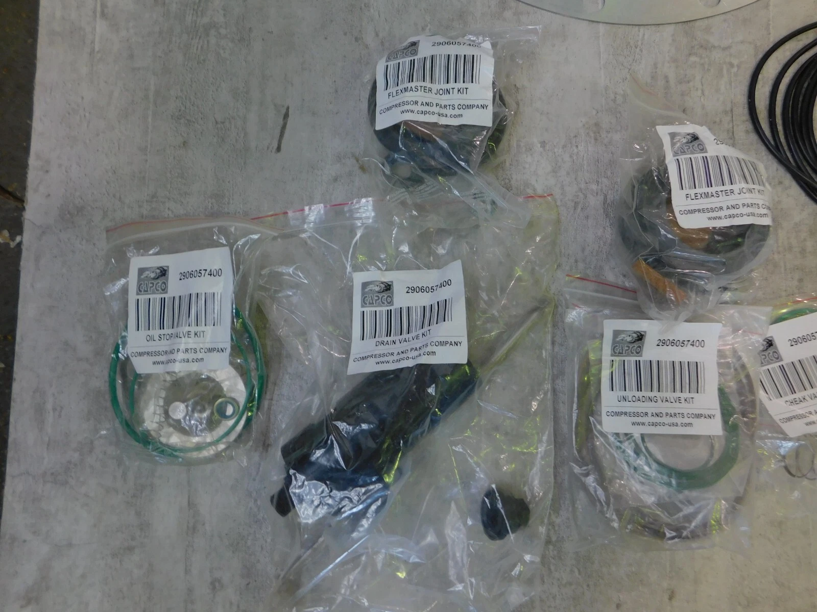 Capco #2906057400, Oil Separator & Maintenance Kit, for Atlas Copco #8000H-GA90, NEW - Image 3