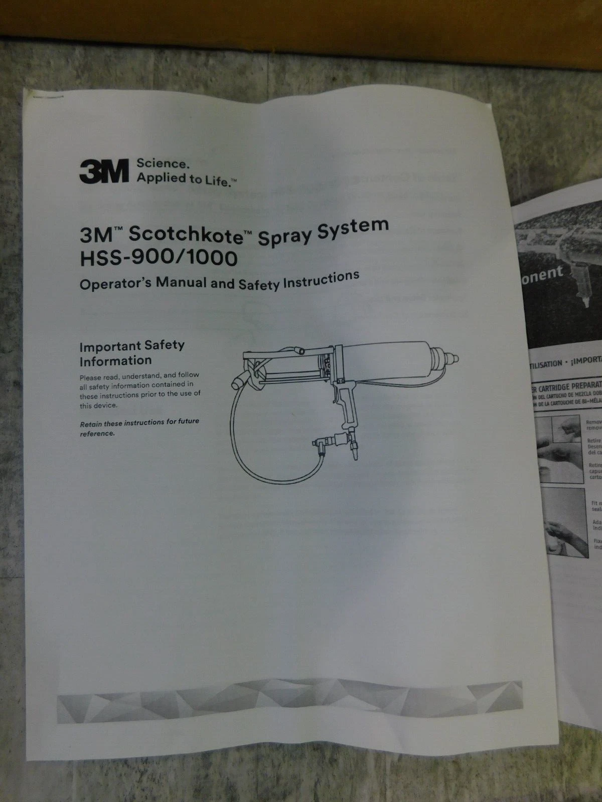 3M Scotchkote #HSS 900/1000, Liquid Epoxy Coating Sprayer, 900/1000 ml Applicator - Image 4