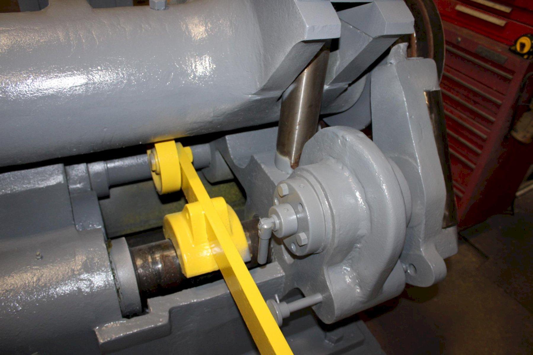 4" x 4" x 5/8" Buffalo #2, angle bending rolls, 35 FPM, 3.5" pipe diameter - Image 5