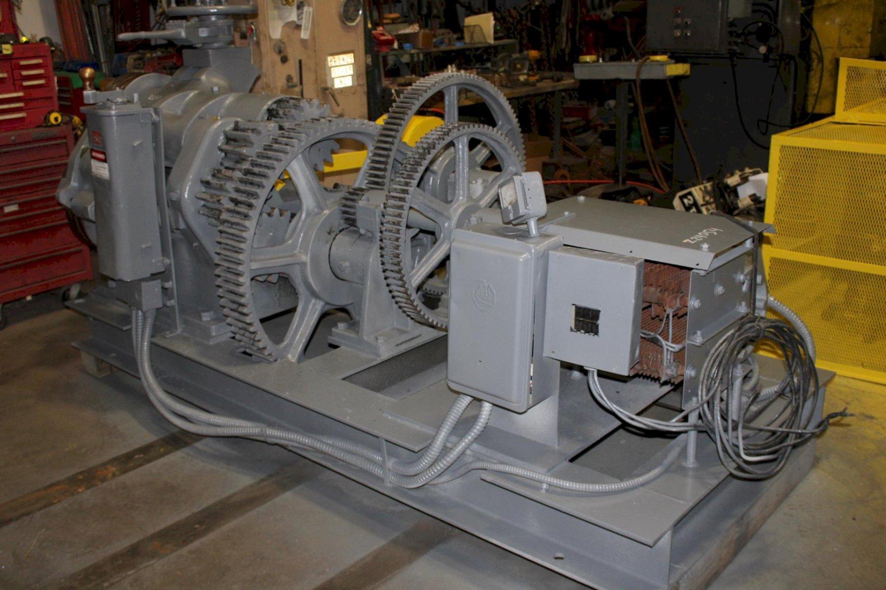 4" x 4" x 5/8" Buffalo #2, angle bending rolls, 35 FPM, 3.5" pipe diameter - Image 8