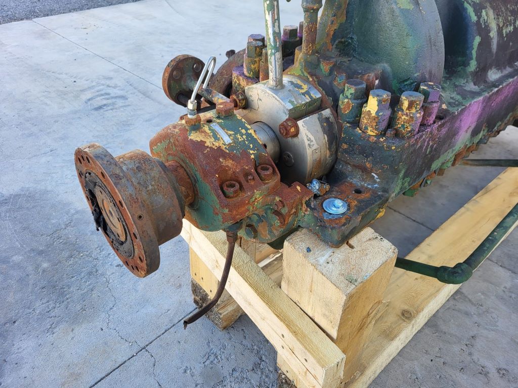 Union #API-610 BB3, 4x6 horizontal multi-stage centrifugal pump, complete, counter clock wise rotation - Image 5