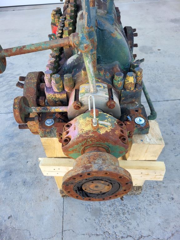 Union #API-610 BB3, 4x6 horizontal multi-stage centrifugal pump, complete, counter clock wise rotation - Image 6