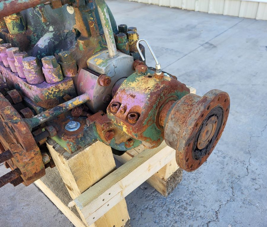 Union #API-610 BB3, 4x6 horizontal multi-stage centrifugal pump, complete, counter clock wise rotation - Image 7