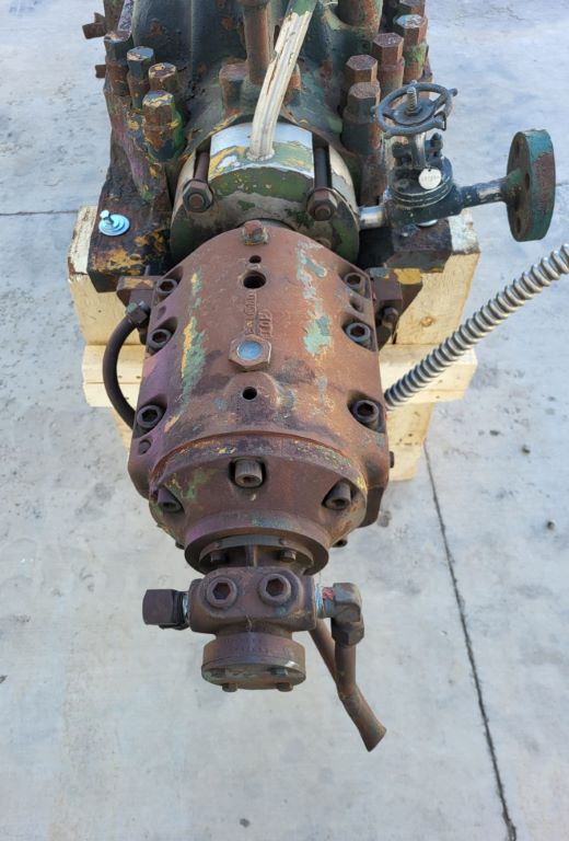 Union #API-610 BB3, 4x6 horizontal multi-stage centrifugal pump, complete, counter clock wise rotation - Image 9