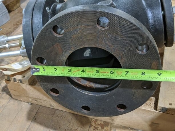 4" Dodge Engineering #GF2A-160, 2 Way Auto Globe Valve EN310B2 Actuator Non-Spring Return 24VAC - Image 6