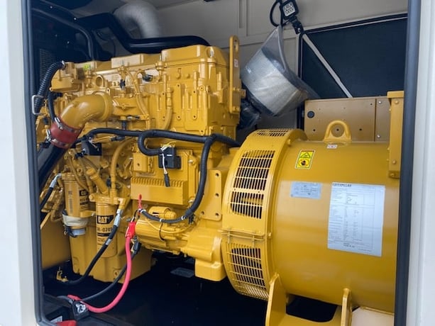 400 KW Caterpillar #D400GC, diesel generator set, 277/480 Volts, 3-phase, 609 HP @ 1800 RPM, C13 engine, Tier - Image 7