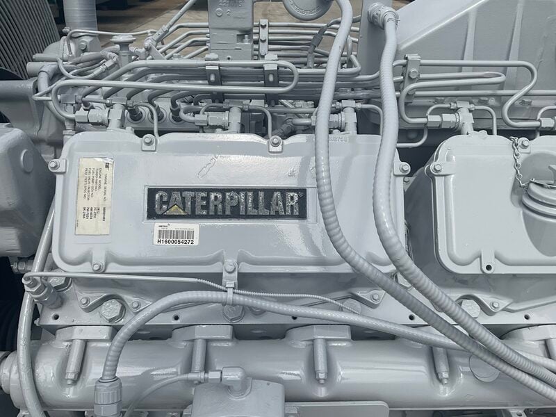 500 KW Caterpillar #3412DITA, diesel generator set, 277/480 Volts, 3-phase, 831 HP @ 1800 RPM, Woodward 2301A - Image 9