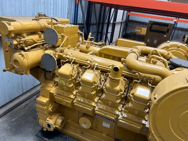 1120 HP Caterpillar #3508DITA, diesel marine engine, 1800 RPM, sound attenuated enclosure 0, hydromechanical - Image 3