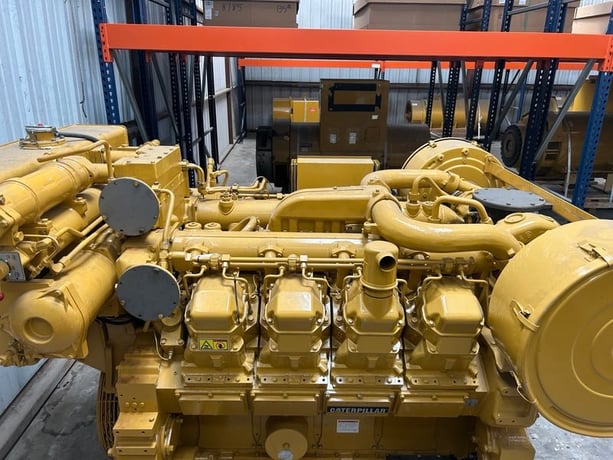 1120 HP Caterpillar #3508DITA, diesel marine engine, 1800 RPM, sound attenuated enclosure 0, hydromechanical - Image 4