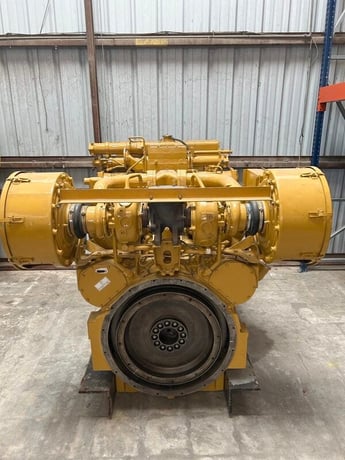 1120 HP Caterpillar #3508DITA, diesel marine engine, 1800 RPM, sound attenuated enclosure 0, hydromechanical - Image 6