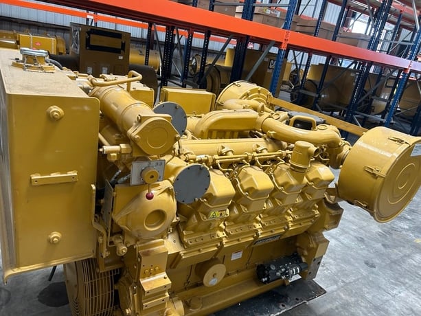 1120 HP Caterpillar #3508DITA, diesel marine engine, 1800 RPM, sound attenuated enclosure 0, hydromechanical - Image 7