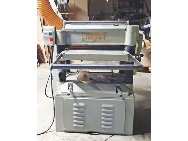 20" x 8" Lobo #CT-508, single sided straight knife planer, 16/20 FPM, 4-knife - Image 2