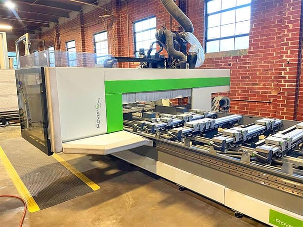 Biesse #Rover-B-Edge-1667, CNC machining center, 5-Axis, 265" X, 62" Y, 13" Z, 24k RPM, 22 ATC, w/ - Image 4