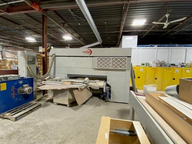 Cefla #Mito, spray system, Sorbib cleaning brush, reciprocating feed thru system for waterborne & solven - Image 7