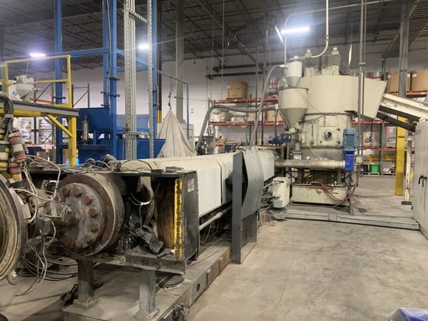 Recycling system, Milacron Gamma Meccanica, 7.1" dia, 2010 - Image 1