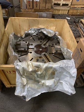 40" Atlas #PA-40-3, independant 4-jaw chuck, 39.37" grip diameter, 2010 - Image 2