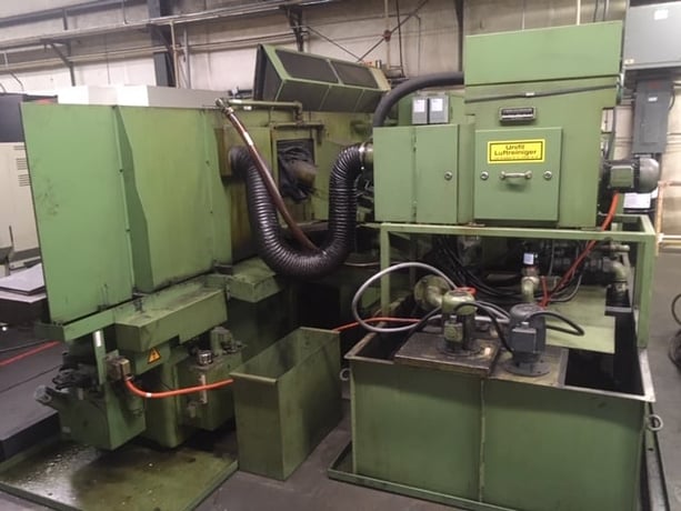 Kapp #PS-415-T, helical gear grinder, 8" wheel diameter, 48" length, 10 HP, 2860 RPM, rebuilt - Image 7