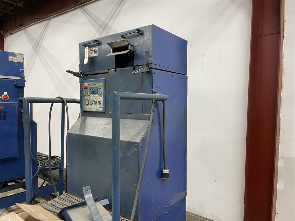 6" Accrapak, Strand Pelletizer, Belt Driven Rotor, 60" x 60" x 7' - Image 8