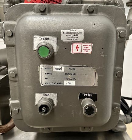 Fitzpatrick #Fitzmill-DAS06, Stainless Steel hammermill, 7 HP, 230/460 V., cart w/ wheels - Image 9