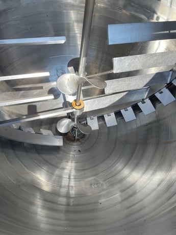 400 gallon Lee Industries #400D9MS, Stainless Steel double motion sanitary mix kettle - Image 5