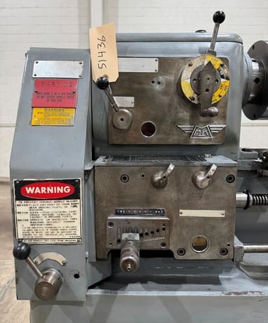 14" x 40" Enterprise #EL-2, engine lathe, 1.5" bore, 8" 3-Jaw chuck, inch/metric threading, 45-2000 RPM - Image 3