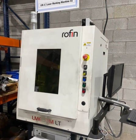 Rofin #LME-RMLT, 20 watt CNC marking laser, PC Control, class 1 Laser-Safe enclosure, 2014 - Image 1