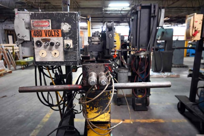 10" x .125" Guild ##PSA-135-10, shear end welder, 3-blades air shear, air clamps, automatic tig torch - Image 5