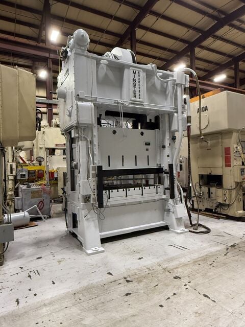 200 Ton, Minster Hevistamper #E2D-200, straight side double crank, 8" stroke, 31" Shut Height, 6" adj., 71" - Image 4