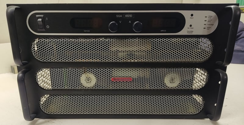 Sorensen, SGA400/50D-1AAA, DC Analog programmable power supply, 400 Volts, 50/60 Hz - Image 3