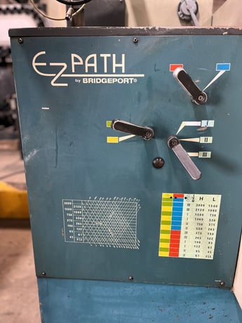 Bridgeport, Romi #EZ-Path, CNC engine lathe, 17" swing, 10" chuck, 6-jaw, A2-5, tailstock, 1995 - Image 6