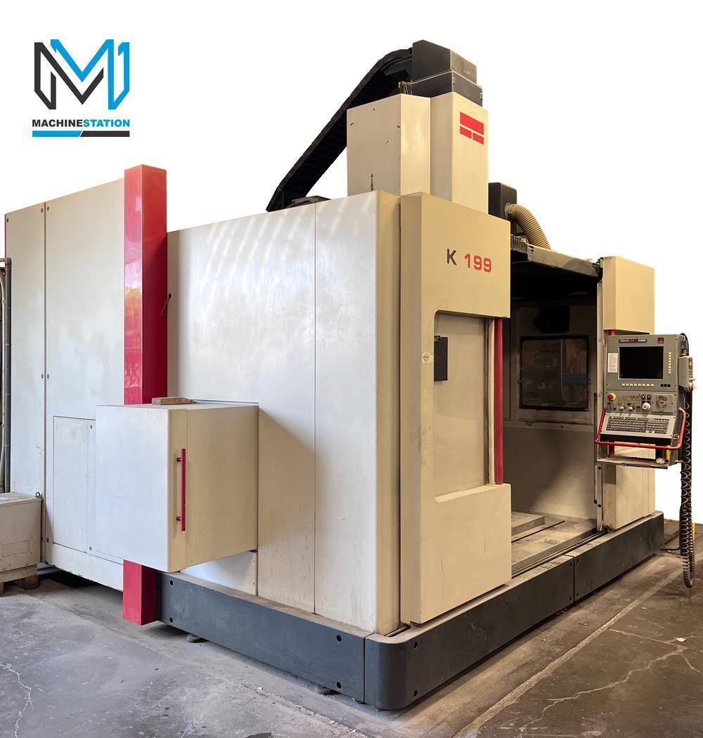 Fidia #K199-5, CNC vertical machining center, 24 automatic tool changer, 71" X, 36" Y, 33" Z, 24000 RPM, HSK - Image 3