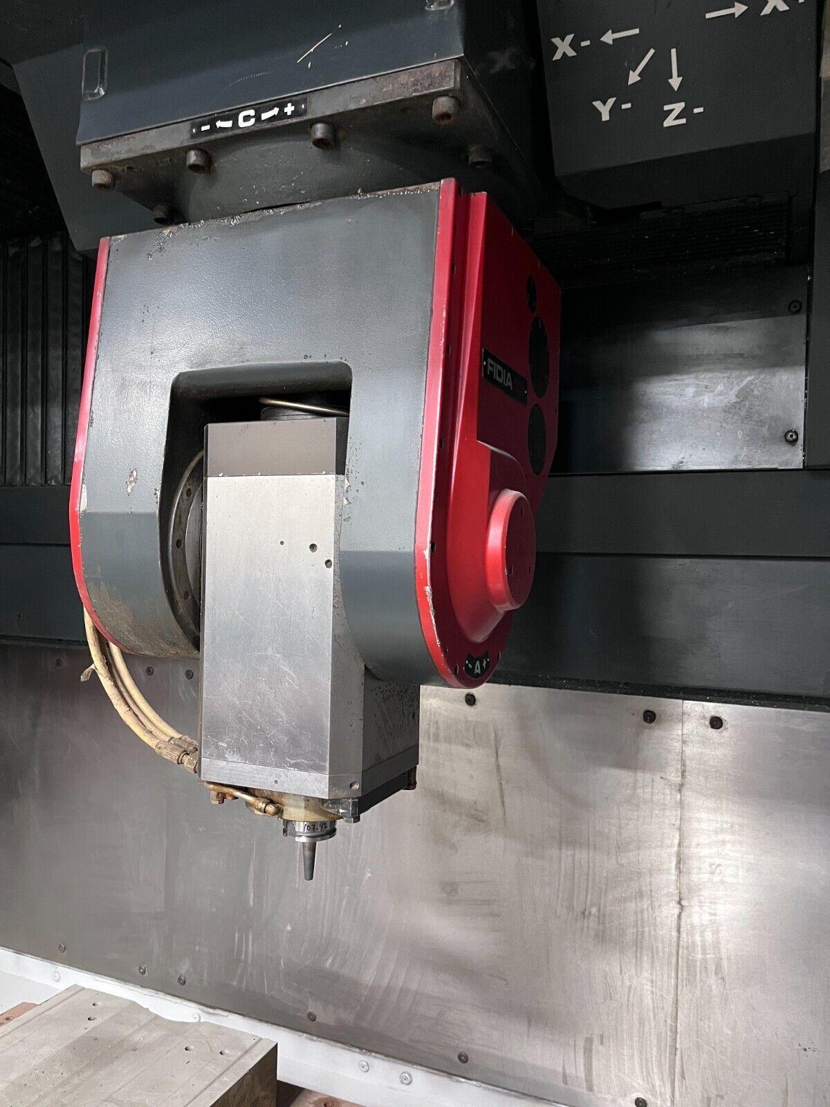 Fidia #K199-5, CNC vertical machining center, 24 automatic tool changer, 71" X, 36" Y, 33" Z, 24000 RPM, HSK - Image 7