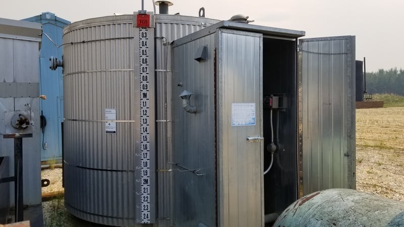 100 bbl Double Wall Coated Production Tank, 2002 - Image 6