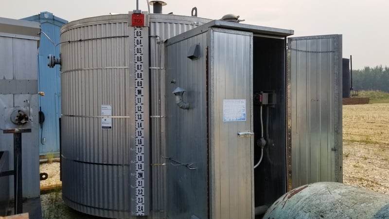 100 bbl Double Wall Coated Production Tank, 2002 - Image 7